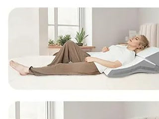 Relaxed recline position with the original wedge pillow