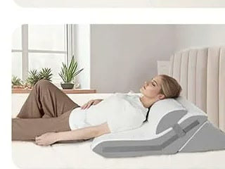 Supported rest position with the original wedge pillow