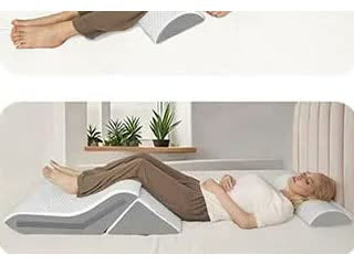 Feet-up rest position with the original wedge pillow